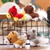 2026 Chinese New Year Mascot Horse Keychain Cartoon Simulation Pony Plush Doll Pendant Cute Bag Hanging Ornament Couple Gifts