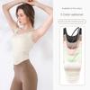 Export Amoi Yoga Clothes Women's Fixed Cup U-Shaped Beautiful Vest Sports Outdoor High Strength Training Workout Clothes Tops