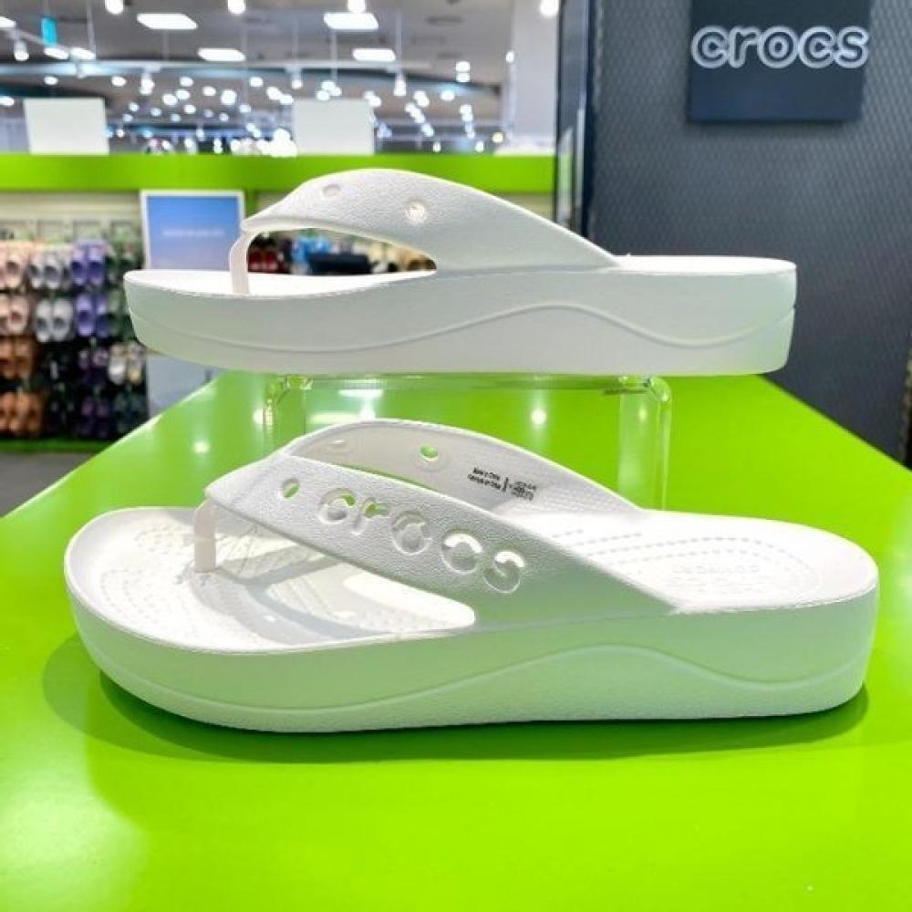 

Crocs Baja Platform Flip Flop White white/w8/250