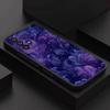 Painting Art Flower For Samsung S 26,25,24,23,22,30,21,10,9,Ultra,Plus,Lite,FE,4,5G Phone Case Black Soft Case
