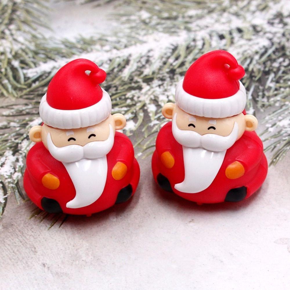 Christmas Tree Snowman Car Toys Decoration Santa Vehicle Toy Christmas Pull Back Car  Kindergarten
