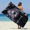 Gothic Witch Anime Beach Towel Patterned Sunscreen And Windproof Suitable For Swimming Pool Camping Travel Blanket