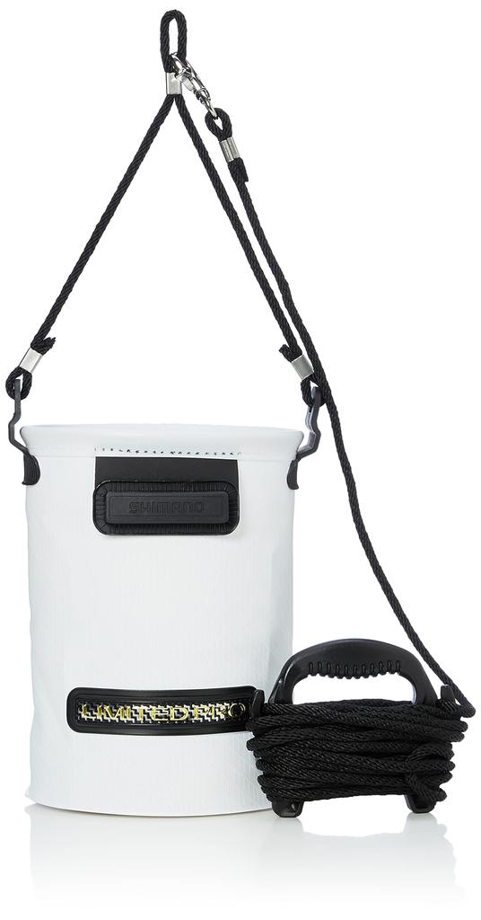 SHIMANO Water Bucket Limited Pro Limited White 17cm BK-151S (4L)