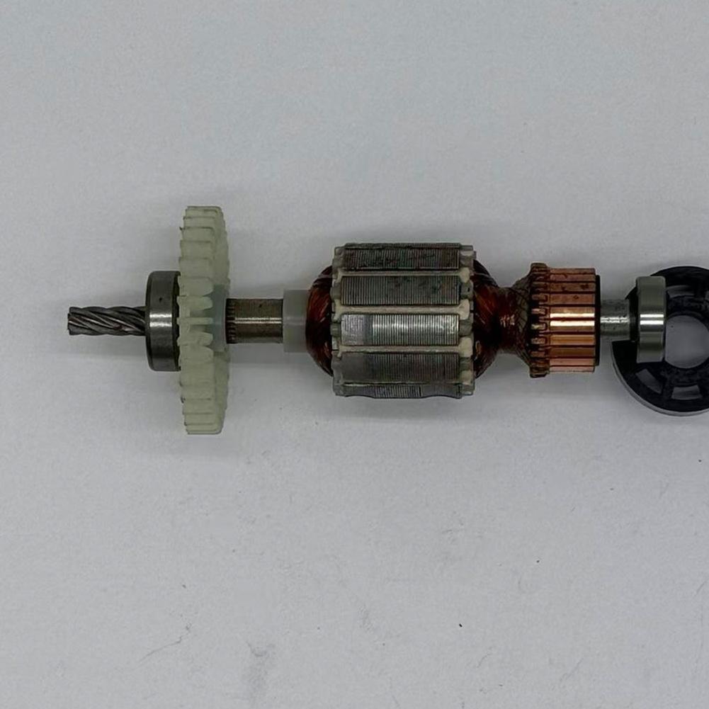 1 Stück Ersatzanker für elektrische Bohrmaschine für 10 mm Handbohrmaschine Rotor für 6A6 Zähne Elektromotor Zubehör