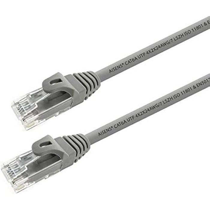 Câble de raccordement RJ45 - AISENS - Cat.6a - 500 MHz - UTP - 15 m