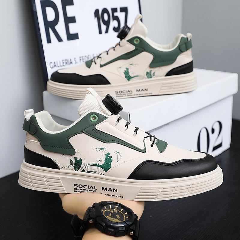 Fashion Men's Sports Shoes Fashion Casual Shoes 2025 Summer Comfortable Breathable Sports Shoes Street Skateboarding Shoes Men's Shoes