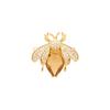 Bee Brooch Advanced Sense Niche Men and Women Tide Personality High-end Corsage Anti-light Buckle