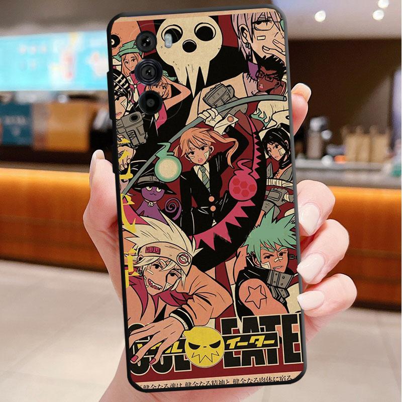 Phone Case For Motorola Edge 60 50 40 Pro 60 50 40 30 Ultra Neo Fusion Moto G Stylus G Soul Eater Crona