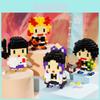 Miniature Demon Slayer Building Blocks Creative Assembled Cartoon Toy Puzzle