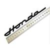 Bookwarm 1 Stück Kompatibles Honda Classic Emblem Verchromt Kursiv 8,5 x 0,9 Zoll (215 x 23 mm) (Schwarz)