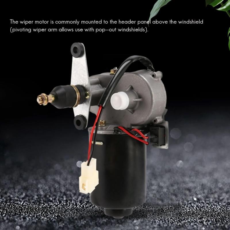 Waterproof Wiper Motor Kit For UTV ATV Sand Cars Delivers Superior Performances In Muddy Rainy And Dusty Environments