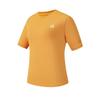 FILA Explore Optima Functional T-Shirt Simple Fashion Sports Training Outdoor Comfortable Versatile Knitted Short Sleeve Women tops A11W617107FOR