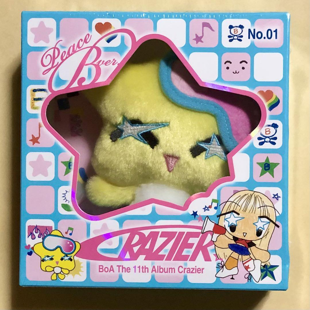 

[Б/У] BoA Crazier Корейский Альбом Peace:B Плюшевая игрушка Торговая карточка