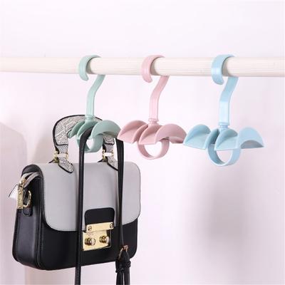 Multi-Functional Travel Hook Rotatable Tie Scarves Belts Bags Hooks
