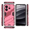 Dla Xiaomi Redmi Note 14 4G (163.25mm) Etui PC + TPU Odporne na wstrząsy Pokrowiec na telefon z podstawką
