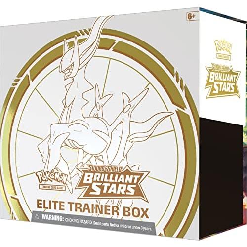 Pok?mon Trading Card Game: Sword & Shield Brilliant Stars Elite Trainer Box Card Game English Version