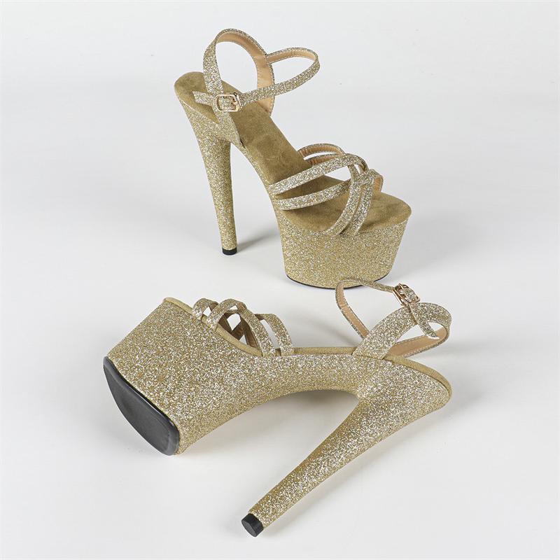 Mode Eilyken Streetstyle Zehenfrei Schnallenriemen Damen Sandalen Sexy Schmaler Riemen Ultra Dünne Absätze Nachtclubschuhe Zapatos Mujer