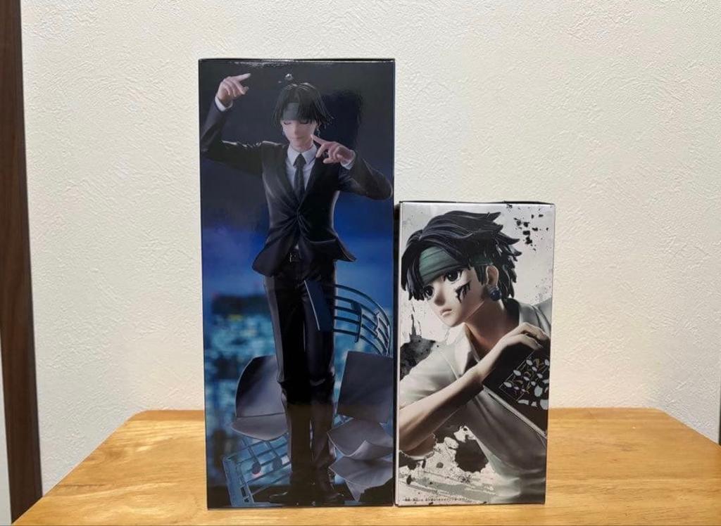 Two Items Brand Unopened Hunter X Figure Chrollo Leader.