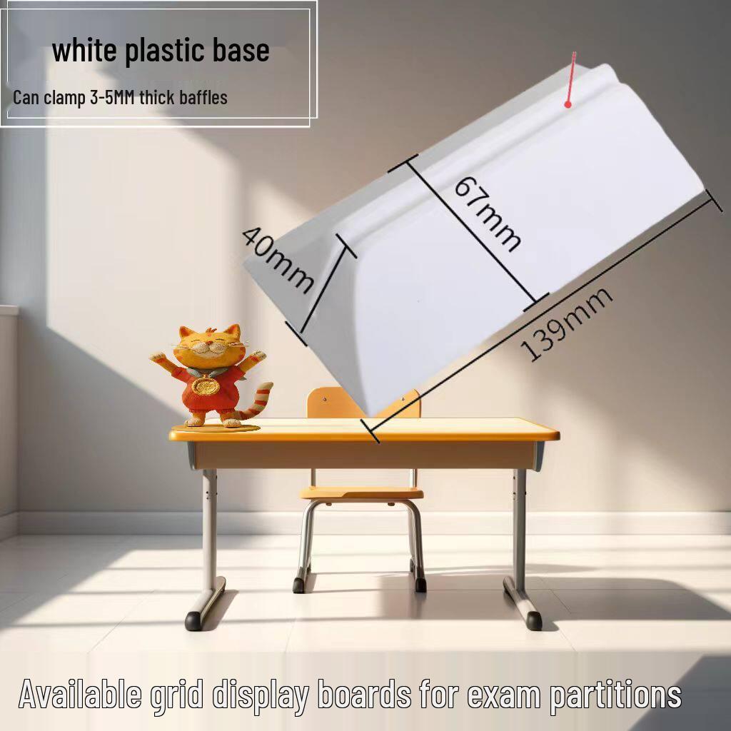 Student Exam Display Stand with Acrylic and KT Board Clips