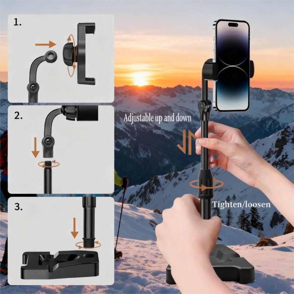 Universal 360° Rotating Phone Stand Retractable Portable Desk Stand Adjustable Phone Holder