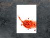 GLASS CUTTING BOARD 35x52 Chili