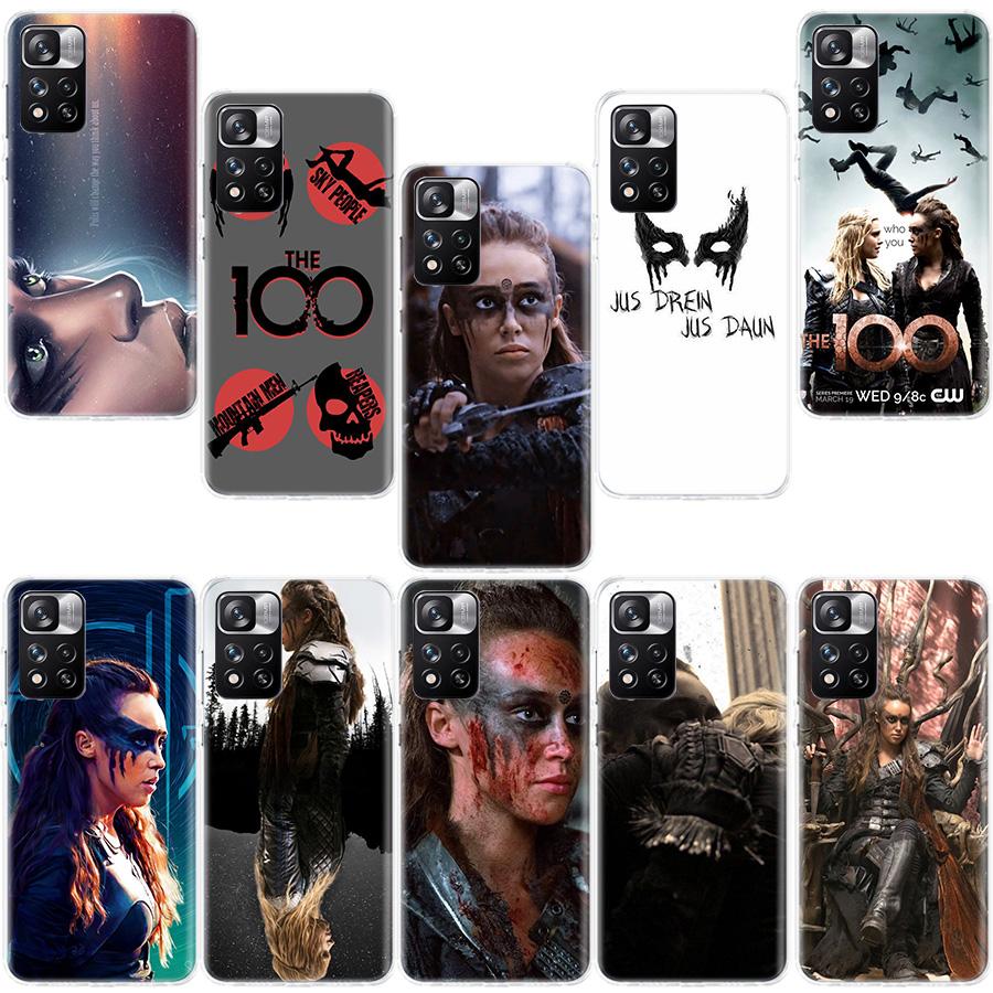 The 100 TV Show Heda Lexa Phone Case For Redmi Note 13 12 Pro Plus 14 15 Pro 5G 11 11T 11E 11S 10 Pro 10S 9 9S Cover Cell Clear
