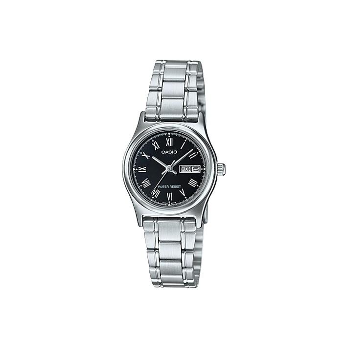 CASIO Women s Standard Series Black Watch LTP-V006D-1B LTP-V006D-1B Black Dial