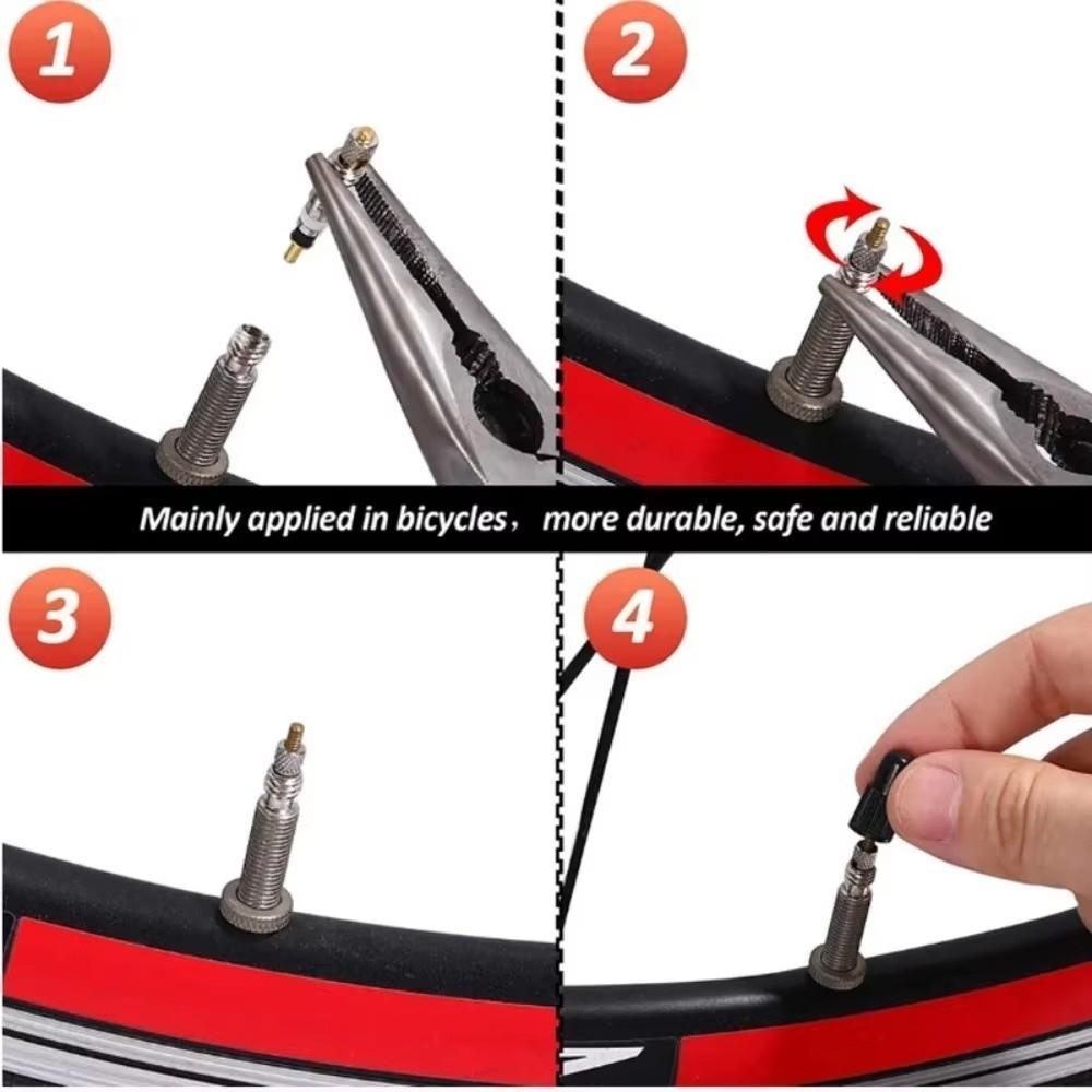 11Pcs Durable Bicycle Valve Core Remover Brass Valve Core Tool New Bike Valve Remover Tool  MTB Bike
