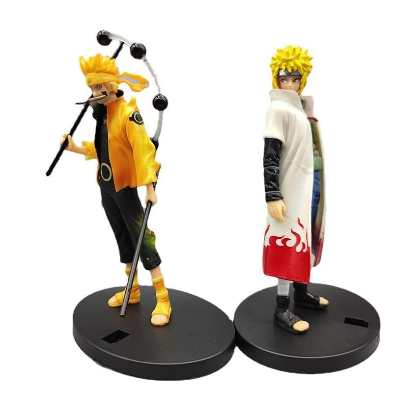 Naruto Model Figure Pvc Durable High Quality Desk Decor Minato Namikaze Uzumaki Naruto