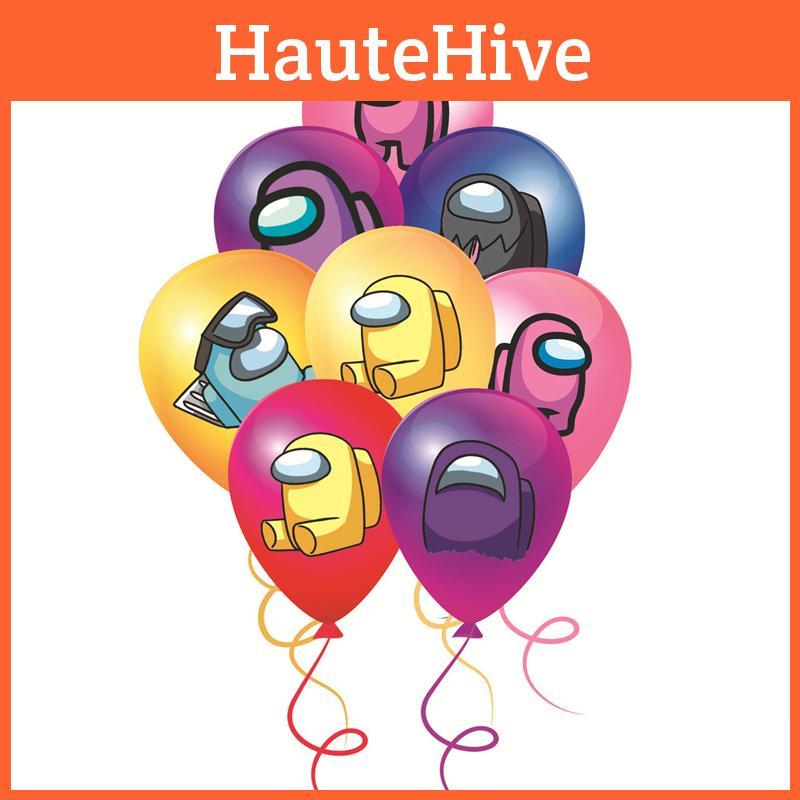 Balloons 12pcs Latex For Kids Birthday Party Baby Shower 12in Decor