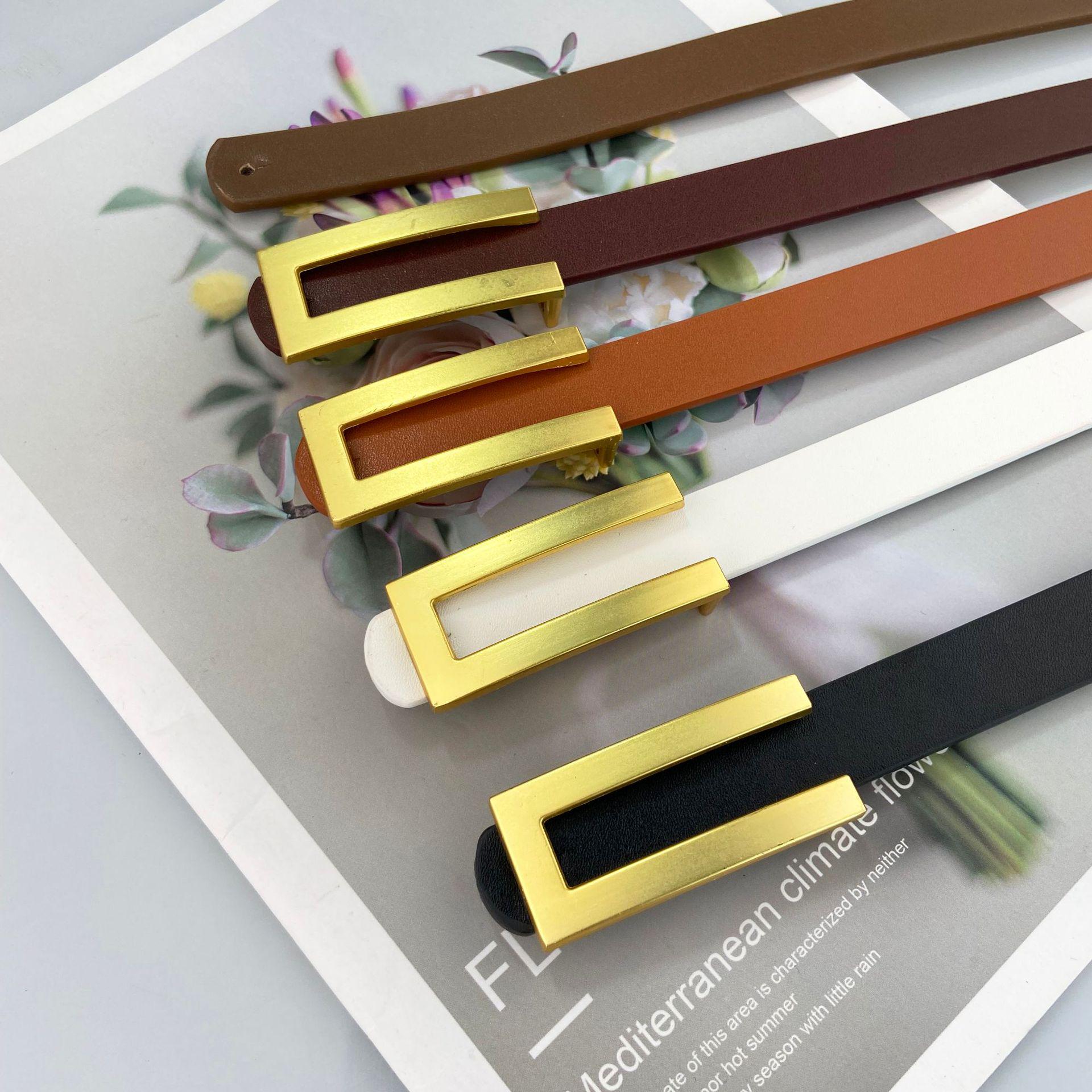 

Versatile Women s Luxury Belt 110cm белый