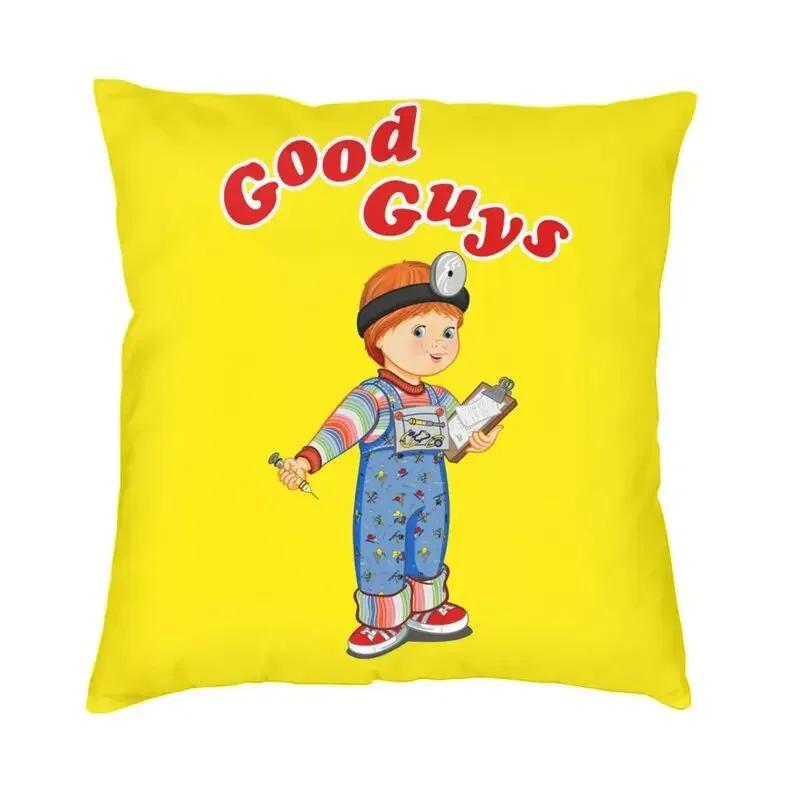 Bravi Ragazzi Copricuscino Gioco da Ragazzi Bambola Chucky Morbido Lussuoso Cuscino da Lancio Decorazione per la Casa