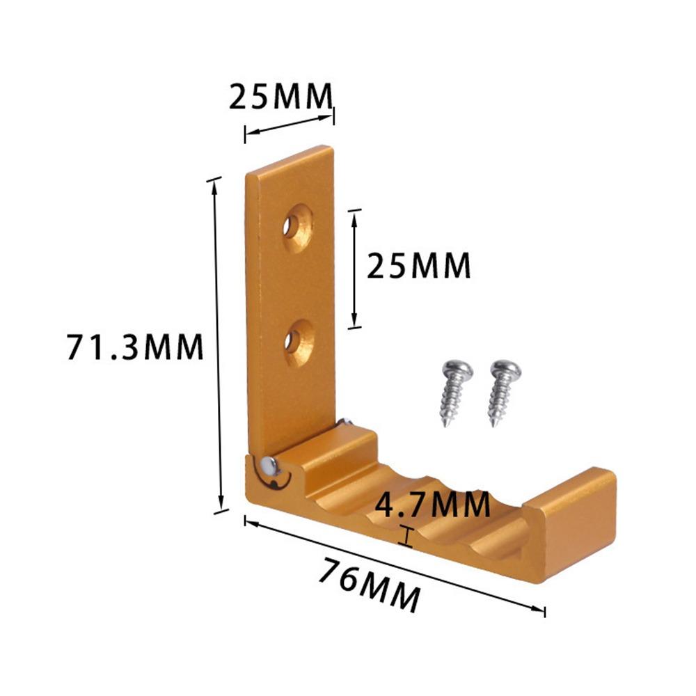 Rust-Resistant Concealed Robe Hook Heavy-Duty Wall Mounted Hook Folding Coat Hook  Bathroom