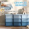 Kids Storage Unit, with Nine Drawers - Blue