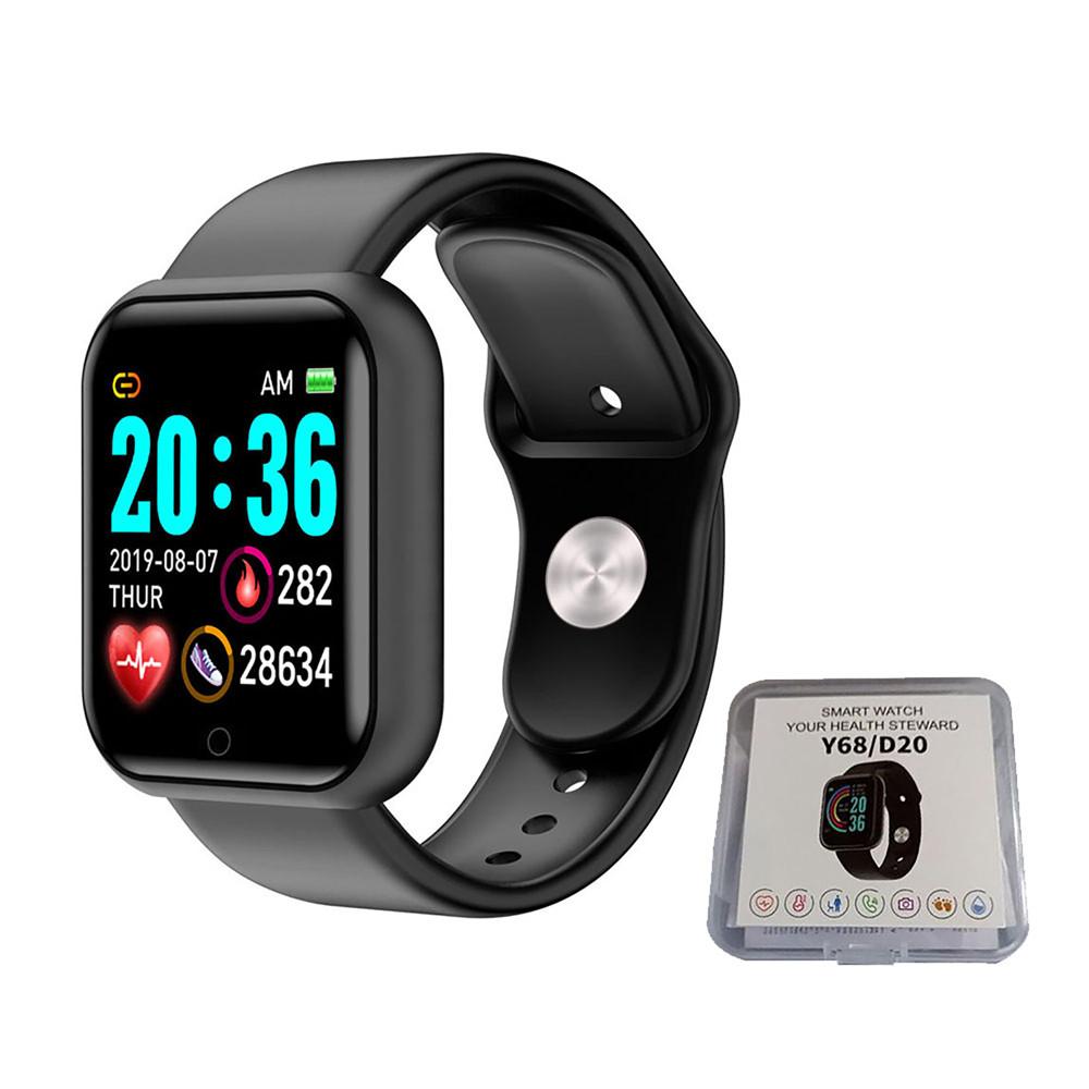 Smart Watch Y68 wasserdichte Herzfrequenz Tracker-Fitness Armband für IOS  Android günstig kaufen — Preis, kostenlose Lieferung, echte Bewertungen mit  Fotos — Joom