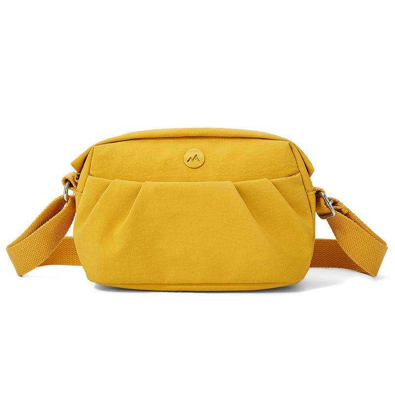 Leichte Nylon-Tasche Damen Schultertasche Crossbody-Tasche Mehrschichtige Handy-Tasche