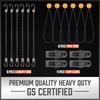 Multipurpose Anti Slip Elastic Straps Bungee Ropes Cord For Motorcycle Bicycles Cargo Secure Fastening No Tools Needed