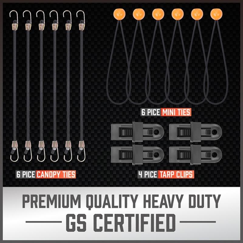 Multipurpose Anti Slip Elastic Straps Bungee Ropes Cord For Motorcycle Bicycles Cargo Secure Fastening No Tools Needed