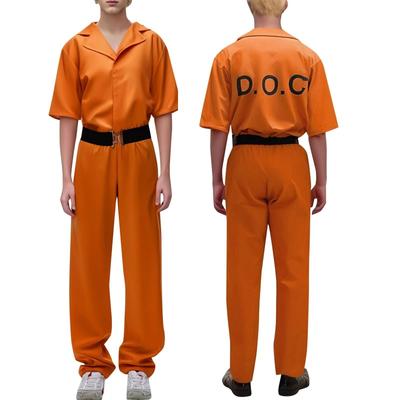 Mode Rollenspel Gevangene Jumpsuit