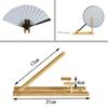 Folding Round Fan Holder - Classical Chinese Wedding & Palace Display Stand