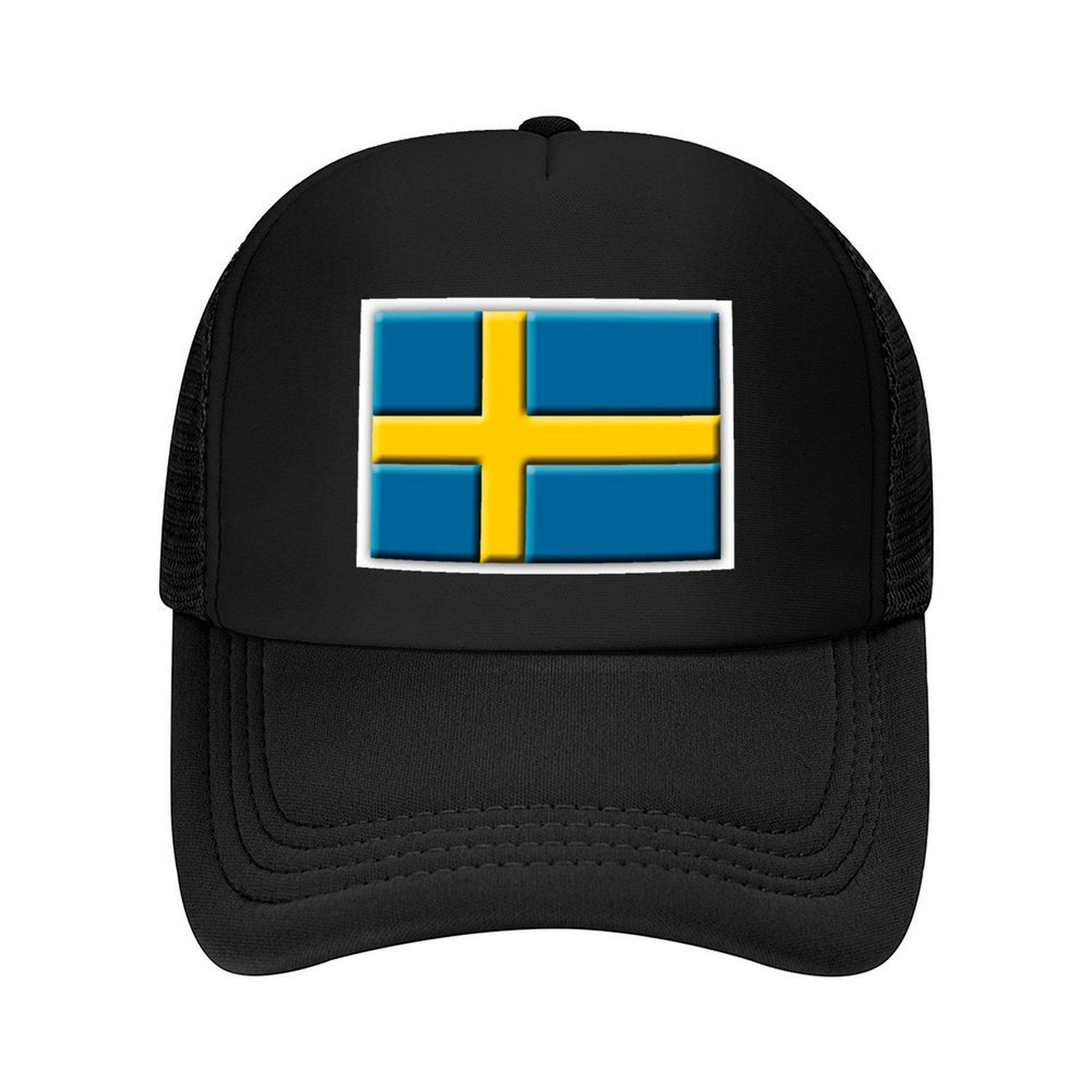 Sweden 3D Flag Baseball Cap men s big size hat Luxury Cap Luxury man cap Sunhat Baseball For Men Women s
