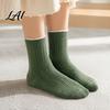 Forest Style Hollow Lace Socks Ruffle Crew for Women Cotton Frilly Socks Soft Breathable Comfortable Daily Wear Hosiery Casual Ankles And