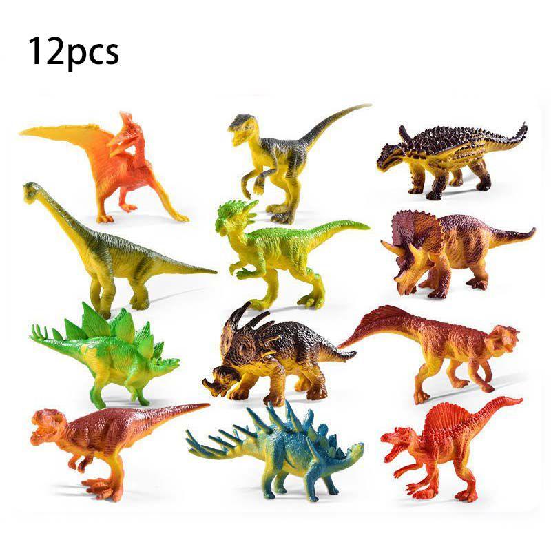 Dinosaur Triceratops Trucks Tyrannosaurus Figure Monster Excavators Engineering