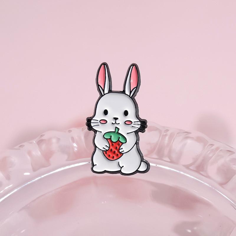 Stylish Fun And Animal Character Brooch In Frog Duck Rabbit Hedgehog Designs For Fashion Lovers