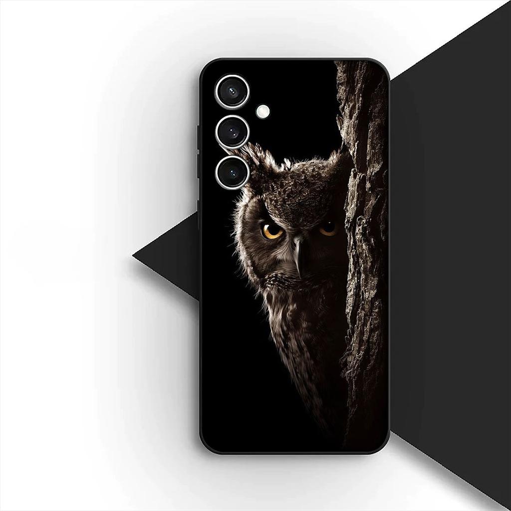 Soft Cover for Apple iPhone 12 13 Pro Max Mini ProMax X XR Air 12Pro 13Pro Casing Phone Case Wallpaper Owl Bird