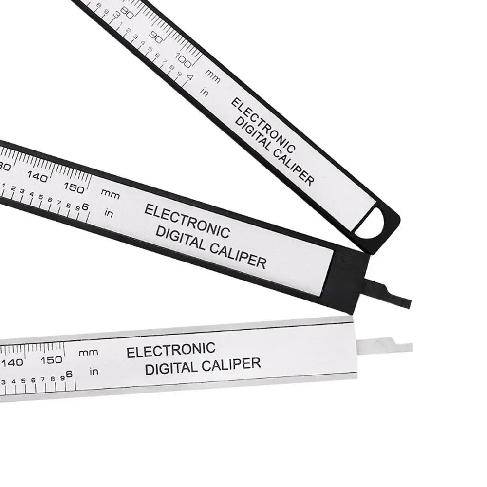 Measuring Tools Plastic Electronic Digital Display Caliper Caliper Student Vernier Ruler Gauging Measurement Analysis