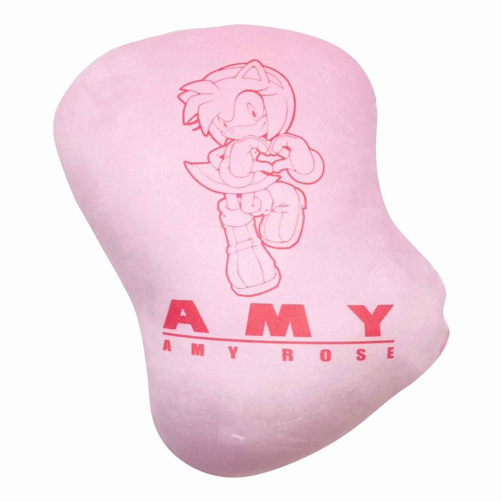 MORIPiLO Sonic Amy Mochi-Stil Ausgeschnittenes Umarmungskissen Kissen Rosa 40 × 40 × 10 cm