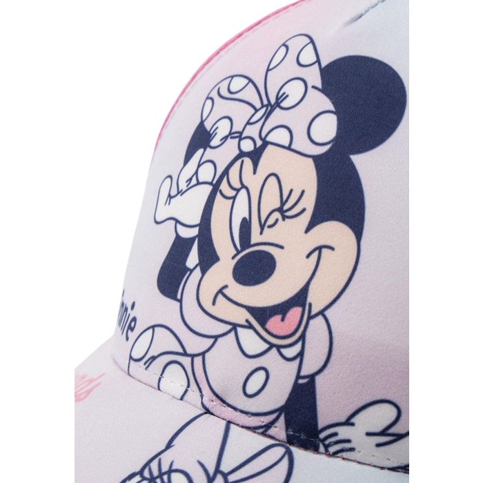 Cap - Disney - Minnie - Pink - 65% Cotton - Adjustable Strap