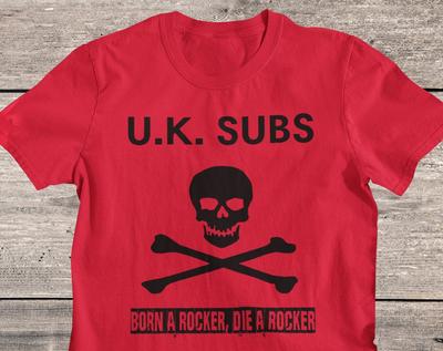 UK Subs T-Shirt: Englisches Punk Rocker T-Shirt