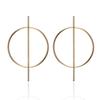 Statement Earrings For Women Geometric Metal Female Dangle Earrings Trendy Jewelry Accessories